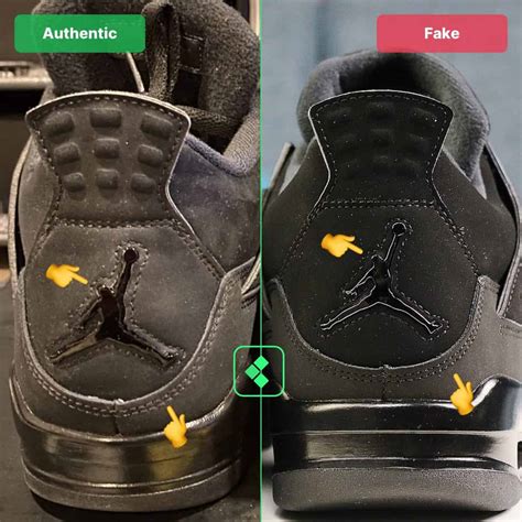 jordan 4s real or fake